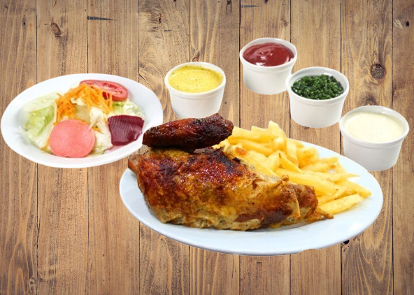 1/4 POLLO A LA BRASA